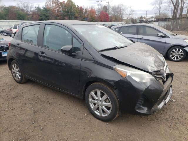 VNKKTUD36FA028813 - 2015 TOYOTA YARIS BLACK photo 4