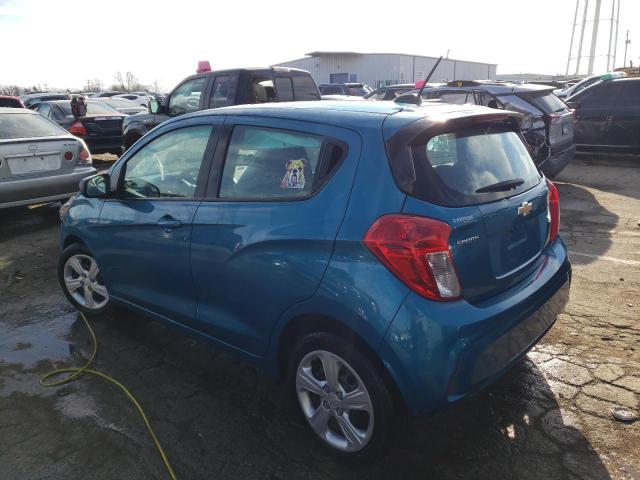 KL8CB6SA7LC407213 - 2020 CHEVROLET SPARK LS BLUE photo 2