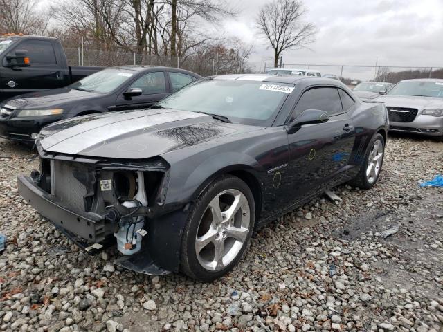 2G1FC1E34E9212934 - 2014 CHEVROLET CAMARO LT GRAY photo 1