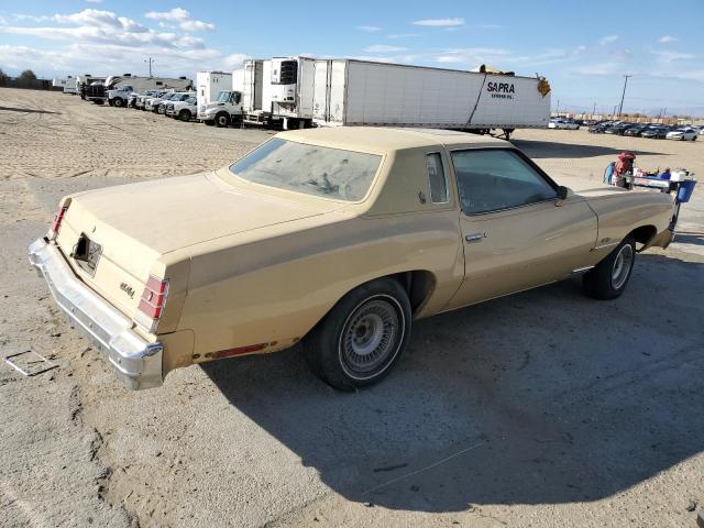 1H57L7Z460565 - 1977 CHEVROLET MONTE CARL 米色 照片 3