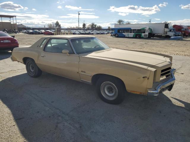 1H57L7Z460565 - 1977 CHEVROLET MONTE CARL BEIGE photo 4