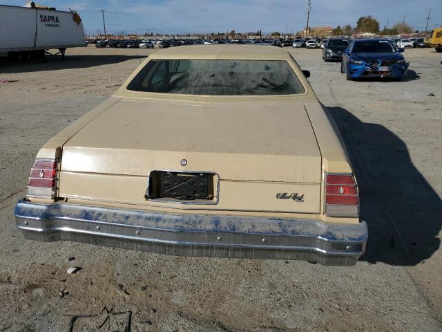 1H57L7Z460565 - 1977 CHEVROLET MONTE CARL BEIGE photo 6