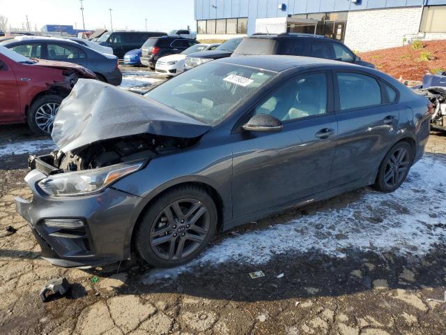 3KPF34AD4ME326195 - 2021 KIA FORTE GT LINE BLACK photo 1