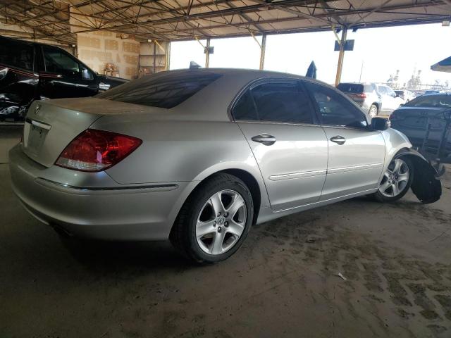 JH4KB16596C008101 - 2006 ACURA RL SILVER photo 3