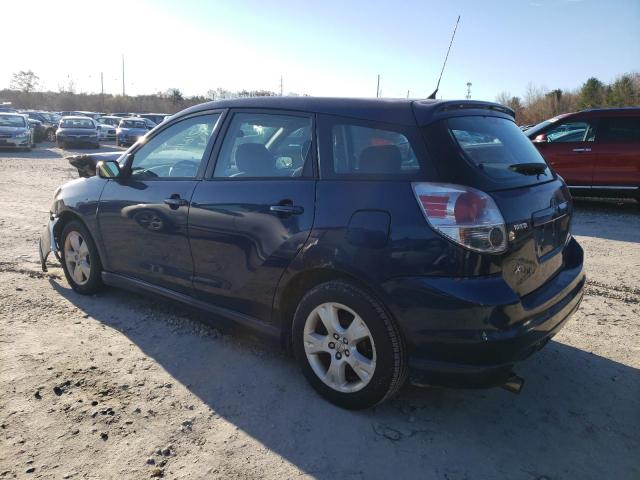 2T1KR32E76C572223 - 2006 TOYOTA COROLLA MA XR BLUE photo 2