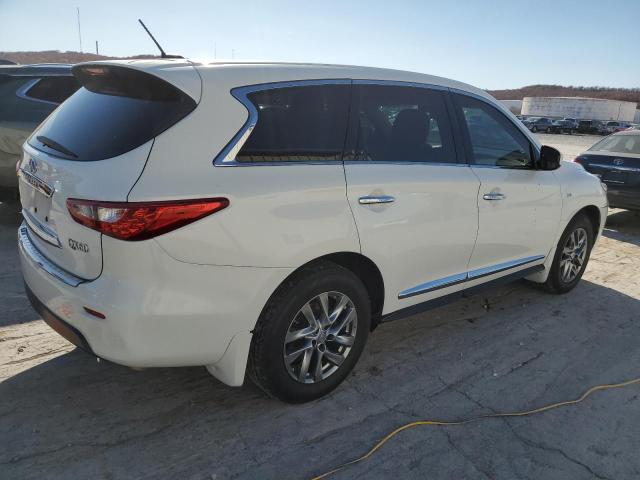 5N1AL0MN0EC513977 - 2014 INFINITI QX60 WHITE photo 3