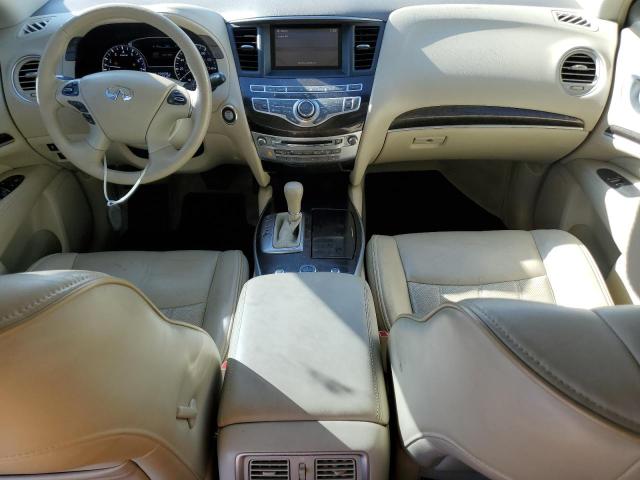 5N1AL0MN0EC513977 - 2014 INFINITI QX60 WHITE photo 8