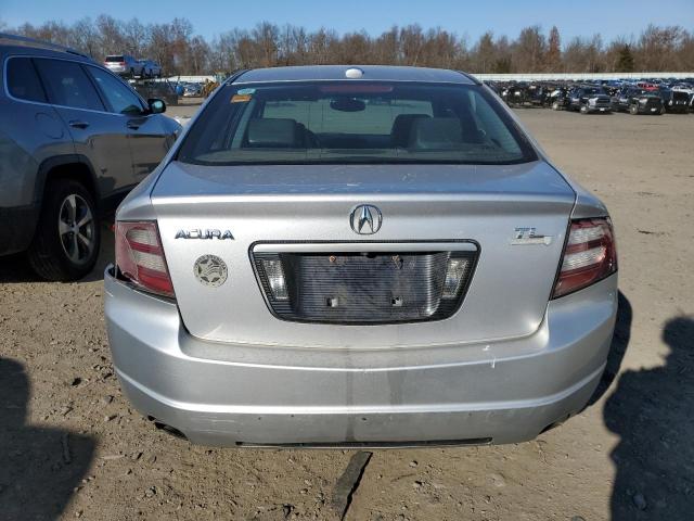 19UUA66218A007928 - 2008 ACURA TL SILVER photo 6