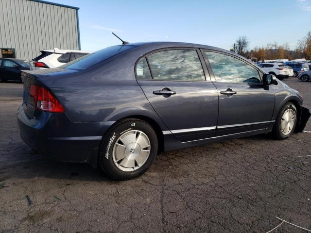 JHMFA36228S004745 - 2008 HONDA CIVIC HYBRID GRAY photo 3