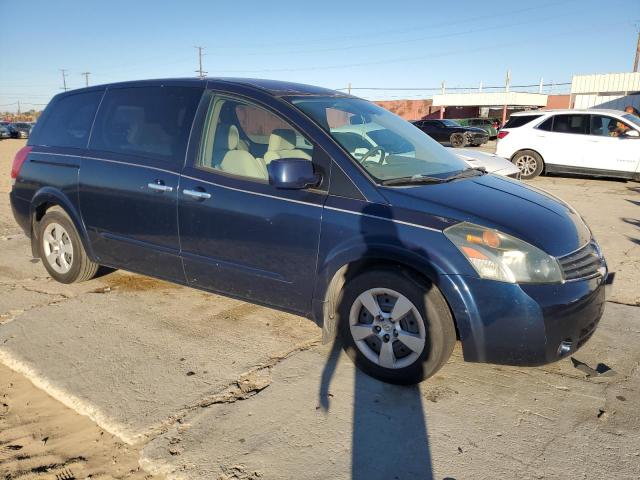 5N1BV28U77N132761 - 2007 NISSAN QUEST S BLUE photo 4