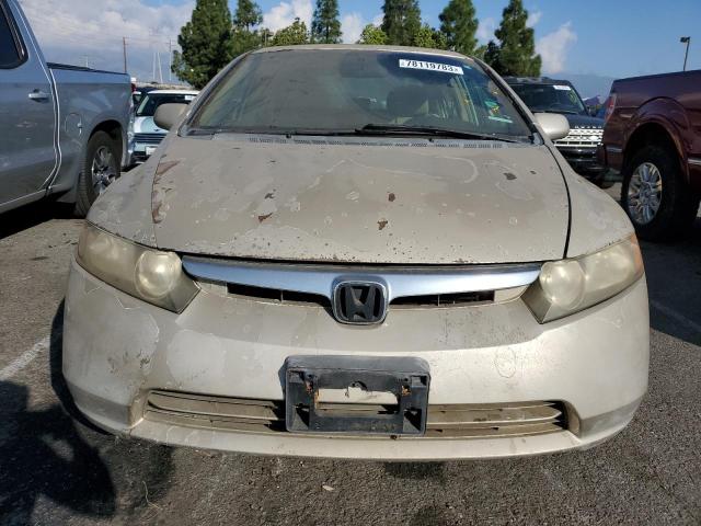 1HGFA16897L065403 - 2007 HONDA CIVIC EX GOLD photo 5