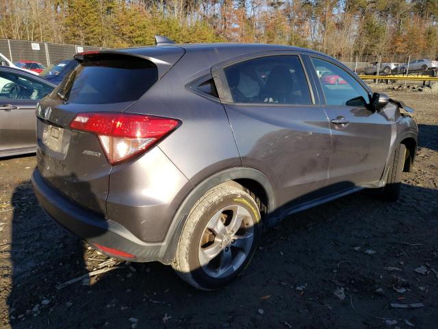 3CZRU6H55HM722680 - 2017 HONDA HR-V EX GRAY photo 3