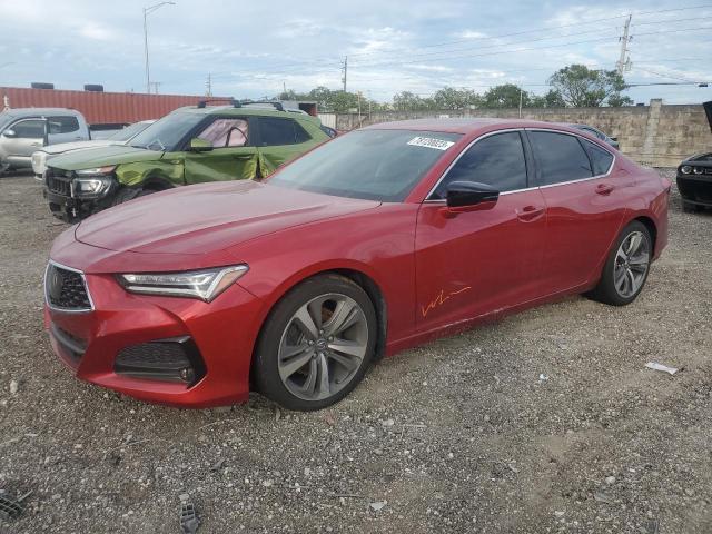 19UUB6F62MA003994 - 2021 ACURA TLX ADVANCE RED photo 1