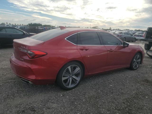 19UUB6F62MA003994 - 2021 ACURA TLX ADVANCE RED photo 3