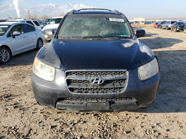 5NMSG13D77H052194 - 2007 HYUNDAI SANTA FE GLS BLUE photo 5