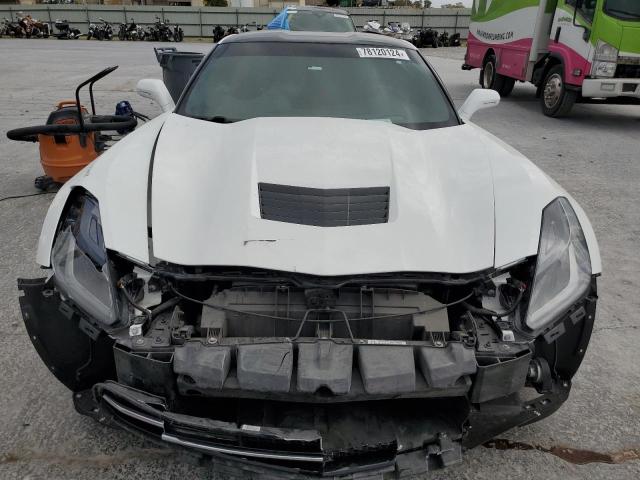 1G1YB2D79K5116974 - 2019 CHEVROLET CORVETTE STINGRAY 1LT WHITE photo 5