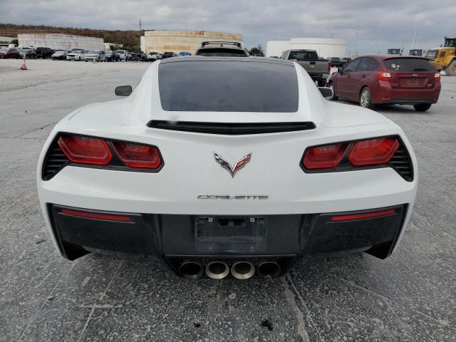 1G1YB2D79K5116974 - 2019 CHEVROLET CORVETTE STINGRAY 1LT WHITE photo 6