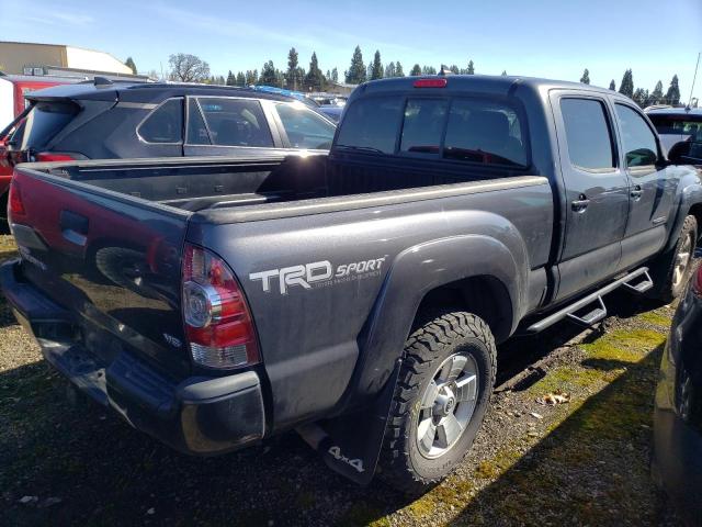 3TMMU4FN9FM081411 - 2015 TOYOTA TACOMA DOUBLE CAB LONG BED GRAY photo 3