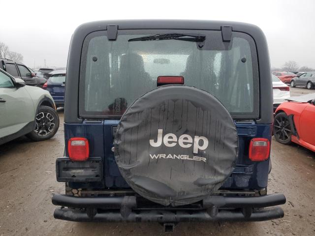 1J4FA39S73P364144 - 2003 JEEP WRANGLER J COMMANDO BLUE photo 6