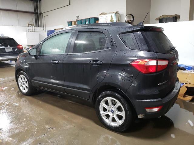 MAJ3S2GE1KC295136 - 2019 FORD ECOSPORT SE BLACK photo 2