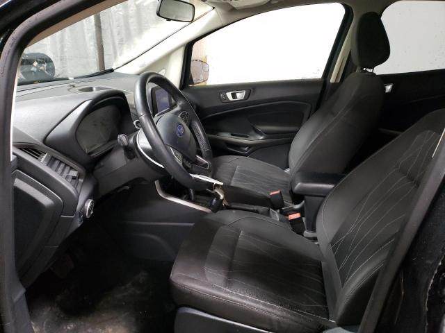 MAJ3S2GE1KC295136 - 2019 FORD ECOSPORT SE BLACK photo 7