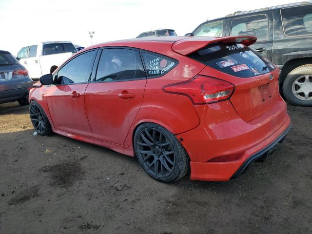 1FADP3L92HL314659 - 2017 FORD FOCUS ST RED photo 2