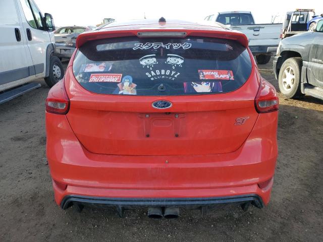 1FADP3L92HL314659 - 2017 FORD FOCUS ST RED photo 6