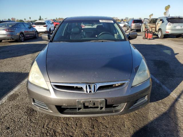 1HGCM66596A013650 - 2006 HONDA ACCORD EX GRAY photo 5