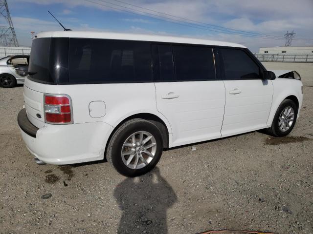 2FMGK5B89KBA09432 - 2019 FORD FLEX SE WHITE photo 3