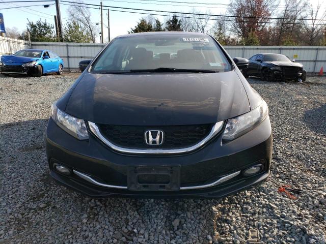 19XFB2F96FE228588 - 2015 HONDA CIVIC EXL BLACK photo 5