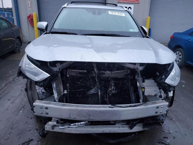 5TDHZRBH1LS502100 - 2020 TOYOTA HIGHLANDER XLE SILVER photo 5