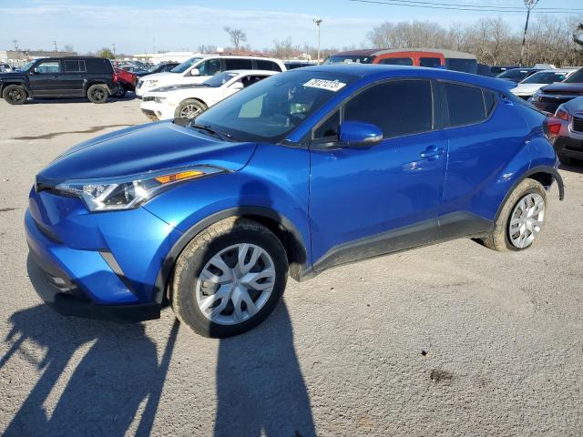 JTNKHMBXXK1051260 - 2019 TOYOTA C-HR XLE BLUE photo 1