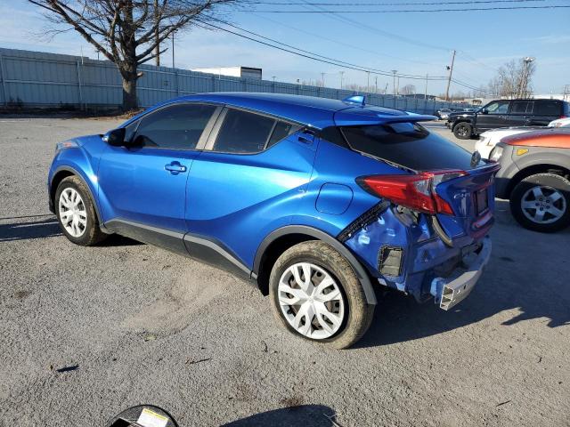 JTNKHMBXXK1051260 - 2019 TOYOTA C-HR XLE BLUE photo 2