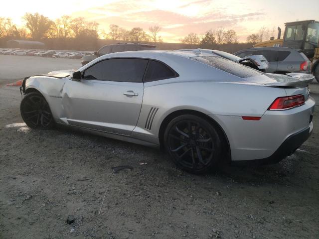 2G1FZ1EP4E9800169 - 2014 CHEVROLET CAMARO ZL1 SILVER photo 2