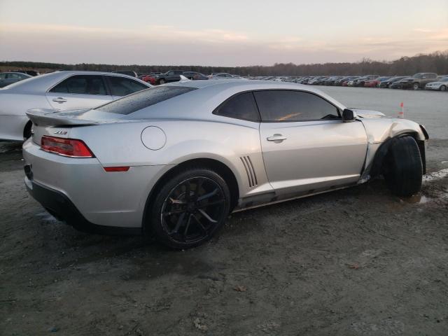 2G1FZ1EP4E9800169 - 2014 CHEVROLET CAMARO ZL1 SILVER photo 3