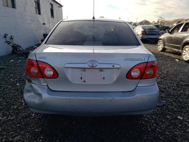 2T1BR32E06C624470 - 2006 TOYOTA COROLLA CE SILVER photo 6