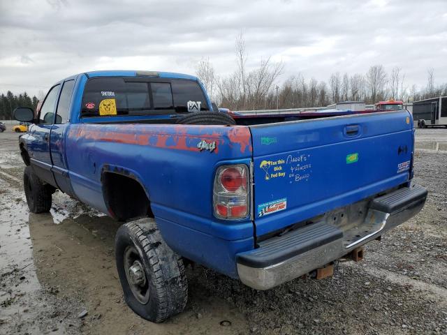 1B7KF23Z5WJ160102 - 1998 DODGE RAM 2500 BLUE photo 2