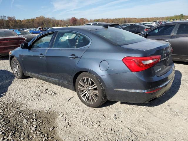 KNALN4D72E5165679 - 2014 KIA CADENZA PREMIUM BLUE photo 2