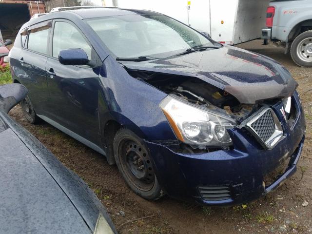 5Y2SP6E85AZ409436 - 2010 PONTIAC VIBE BLUE photo 4