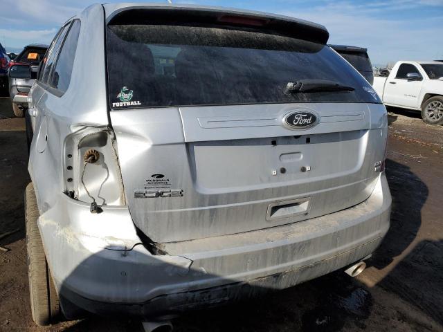 2FMDK4JC2CBA76054 - 2012 FORD EDGE SEL SILVER photo 6