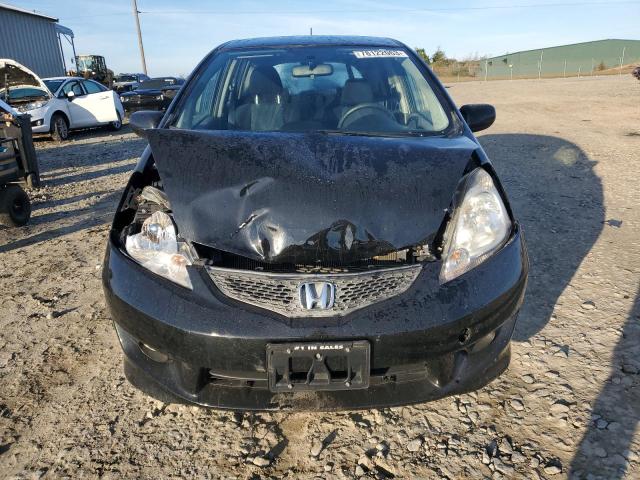 JHMGE88479S036046 - 2009 HONDA FIT SPORT BLACK photo 5