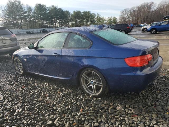 WBAKG1C51BE617847 - 2011 BMW 335 IS BLUE photo 2