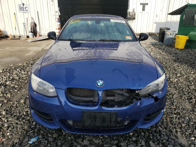 WBAKG1C51BE617847 - 2011 BMW 335 IS BLUE photo 5