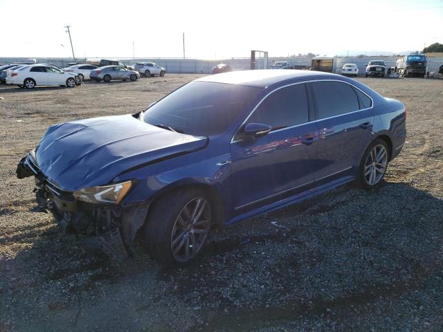 1VWDT7A30HC015079 - 2017 VOLKSWAGEN PASSAT R-LINE Blau Foto 1