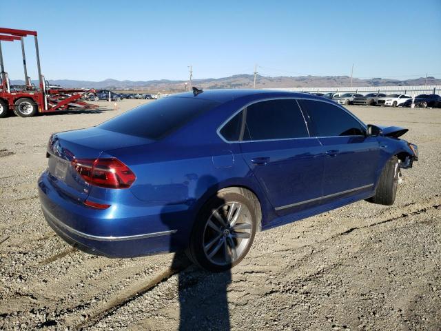 1VWDT7A30HC015079 - 2017 VOLKSWAGEN PASSAT R-LINE Blau Foto 3