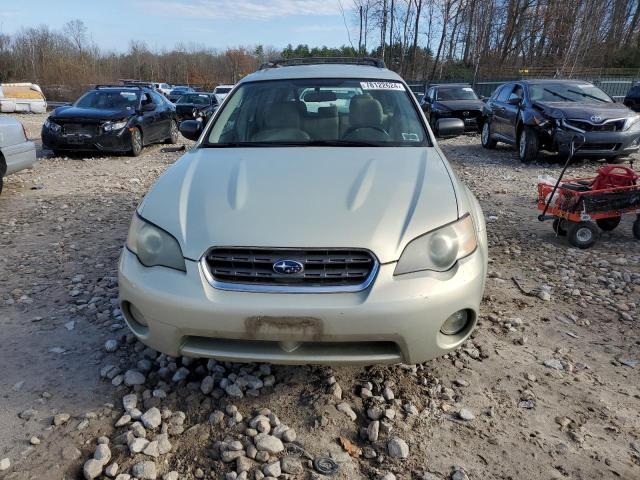 4S4BP61C857336814 - 2005 SUBARU LEGACY OUTBACK 2.5I BEIGE photo 5