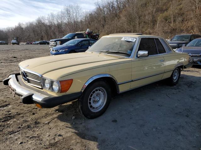 WDB10702412029710 - 1980 MERCEDES-BENZ 400-CLASS YELLOW photo 1