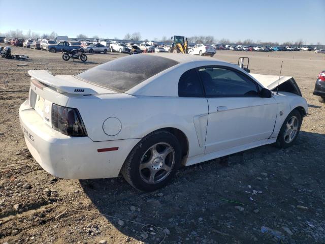 1FAFP40664F213187 - 2004 FORD MUSTANG WHITE photo 3