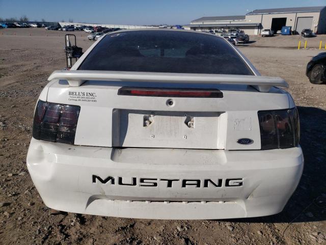 1FAFP40664F213187 - 2004 FORD MUSTANG WHITE photo 6