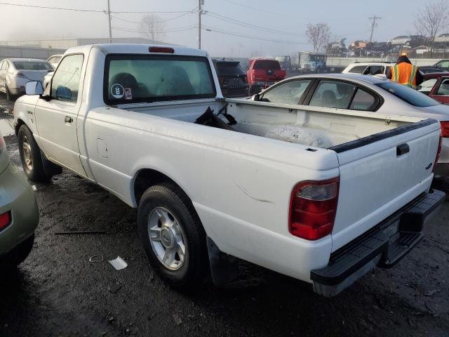 1FTYR10U83PA43918 - 2003 FORD RANGER WHITE photo 2